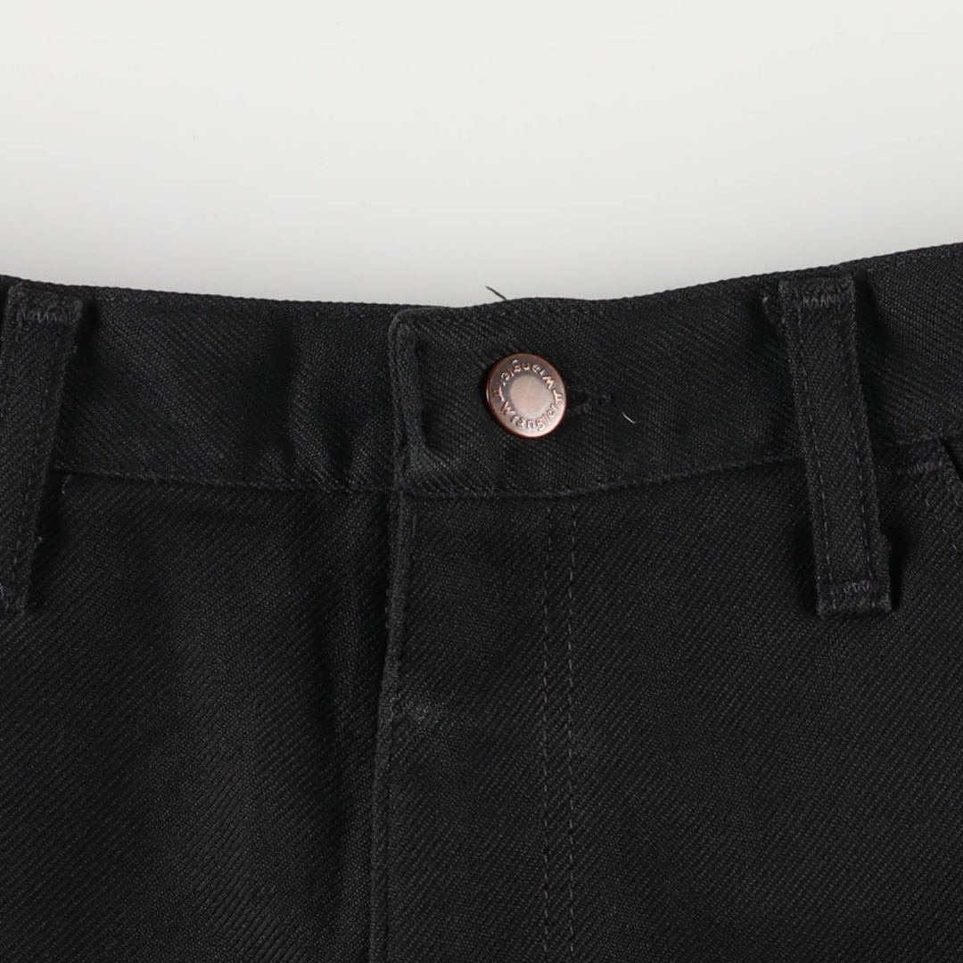 Vintage 1980'S Wrangler Dress Jeans, Slacks, Made in USA, Men's Size W36 unclear black type Vintage Second Hand