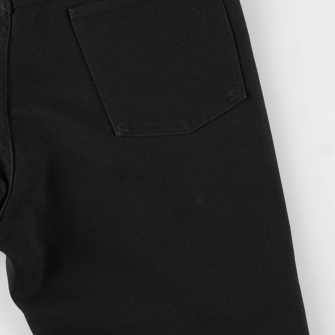 Vintage 1980'S Wrangler Dress Jeans, Slacks, Made in USA, Men's Size W36 unclear black type Vintage Second Hand