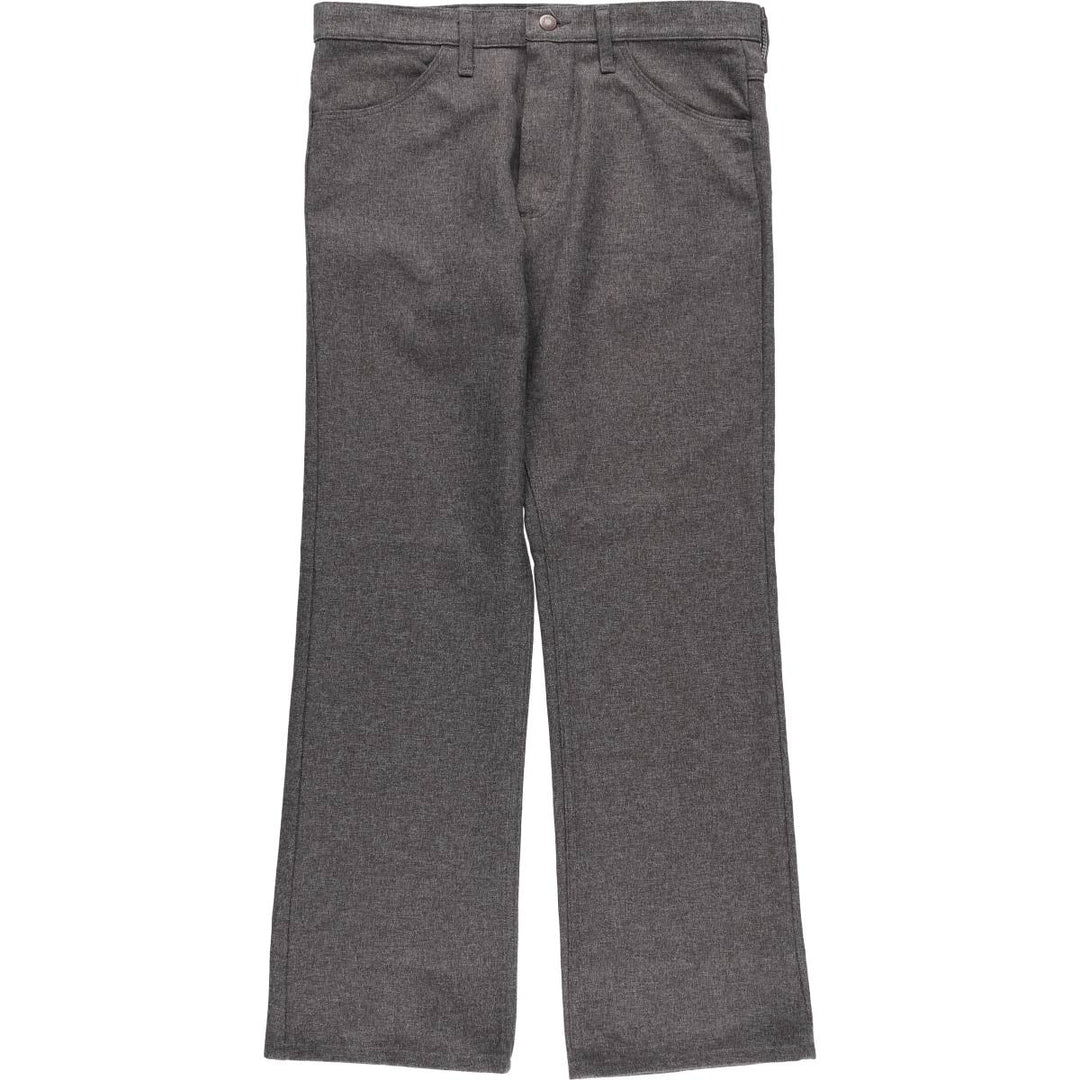 90s-00'S Wrangler Dress Jeans, Men's Vintage Slacks, Size W35 polyester gray type Vintage Second Hand