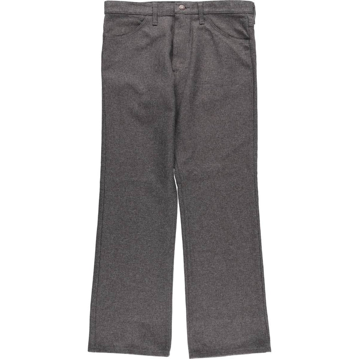 90s-00'S Wrangler Dress Jeans, Men's Vintage Slacks, Size W35 polyester gray type Vintage Second Hand