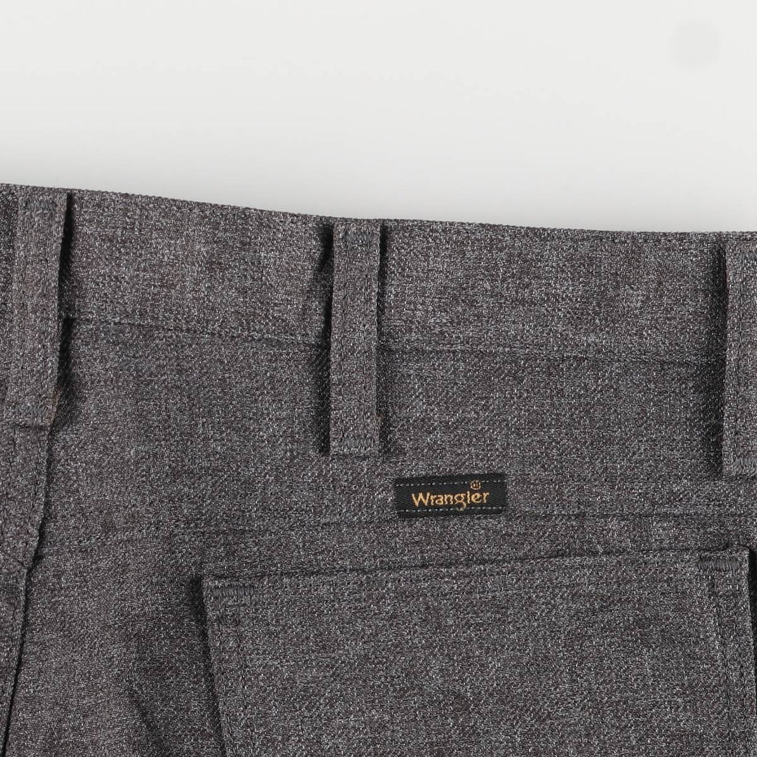 90s-00'S Wrangler Dress Jeans, Men's Vintage Slacks, Size W35 polyester gray type Vintage Second Hand