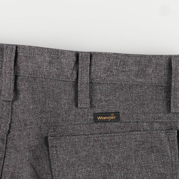90s-00'S Wrangler Dress Jeans, Men's Vintage Slacks, Size W35 polyester gray type Vintage Second Hand