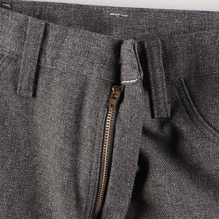 90s-00'S Wrangler Dress Jeans, Men's Vintage Slacks, Size W35 polyester gray type Vintage Second Hand