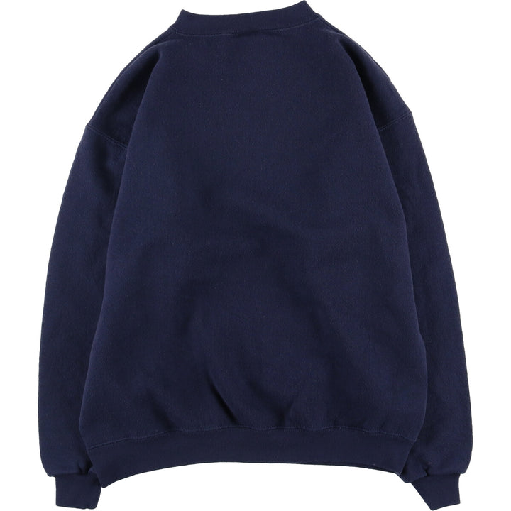 Tultex SUPERWEIGHT sweatshirt, Made in USA, Men's size M cotton navy blue type Vintage Second Hand