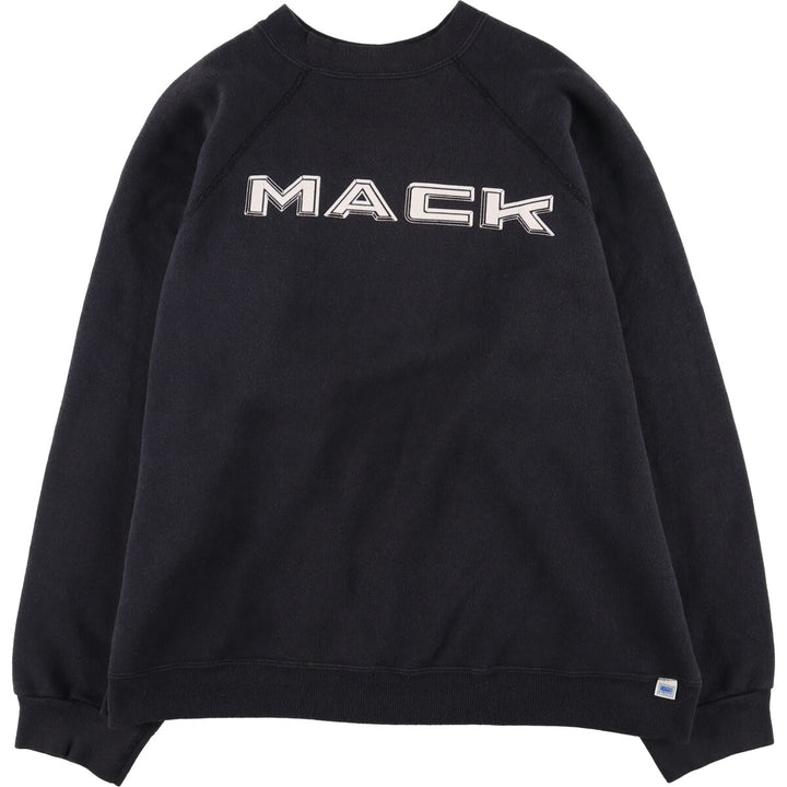 90'S Vintage Discus Athletic Printed Sweatshirt, Made in USA, Men's XXL cotton black type Vintage Second Hand