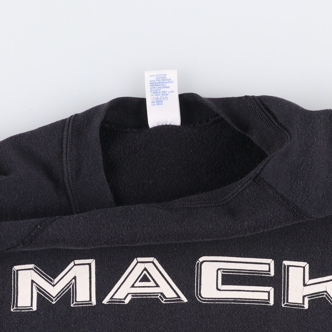 90'S Vintage Discus Athletic Printed Sweatshirt, Made in USA, Men's XXL cotton black type Vintage Second Hand