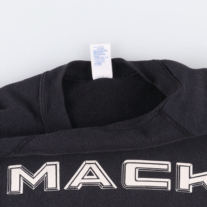 90'S Vintage Discus Athletic Printed Sweatshirt, Made in USA, Men's XXL cotton black type Vintage Second Hand