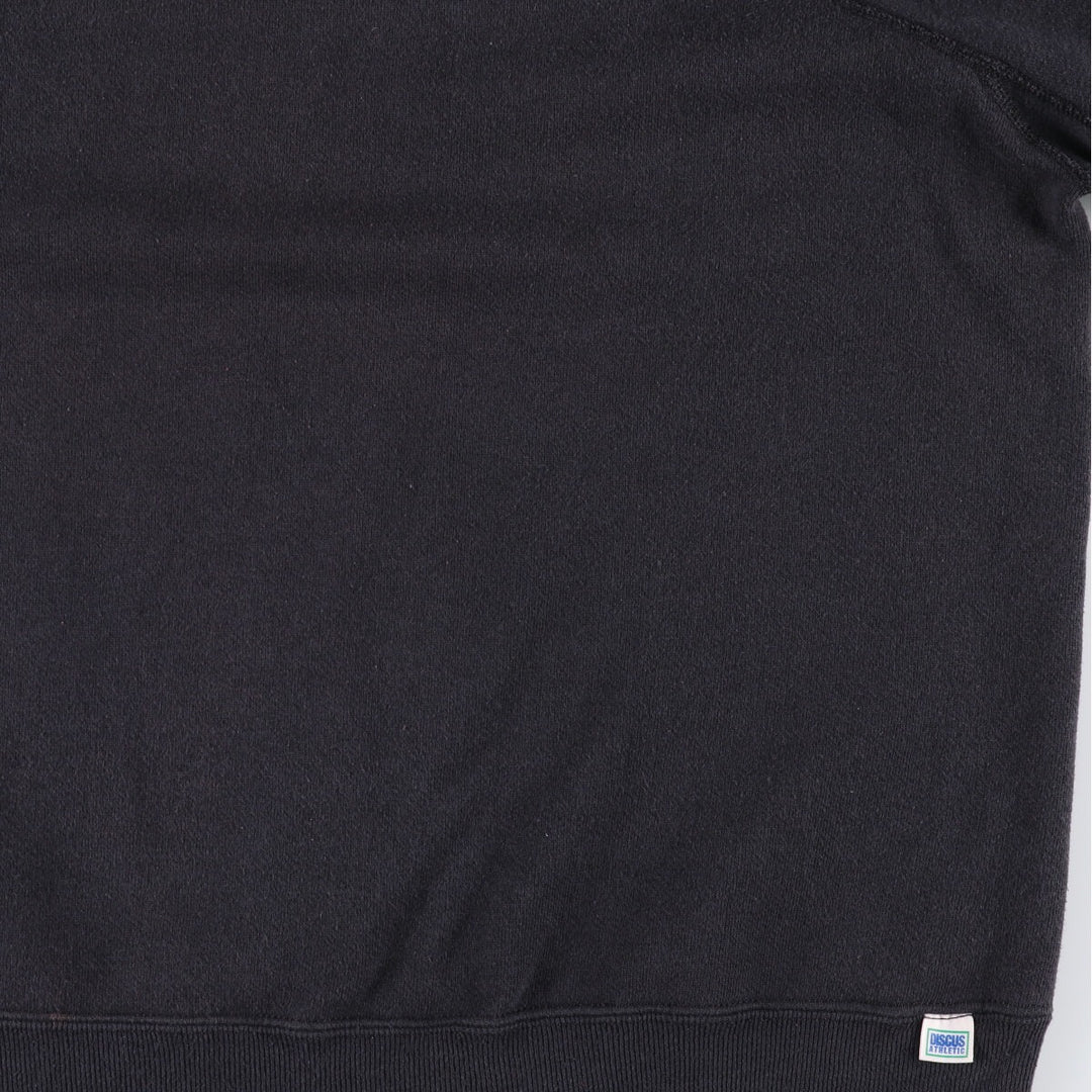 90'S Vintage Discus Athletic Printed Sweatshirt, Made in USA, Men's XXL cotton black type Vintage Second Hand