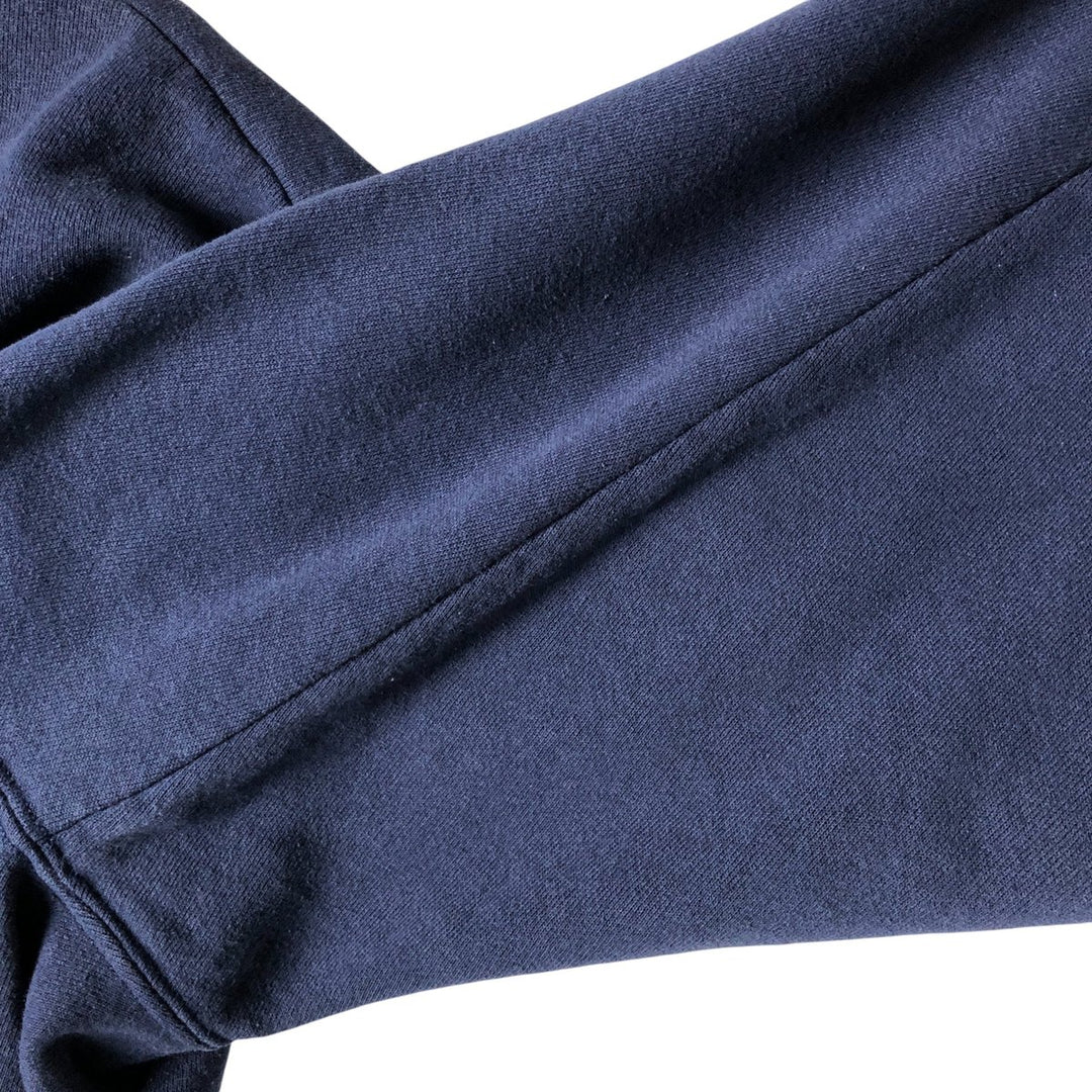 2000'S Hanes printed sweatshirt, men's size XXL cotton navy blue type Vintage Second Hand