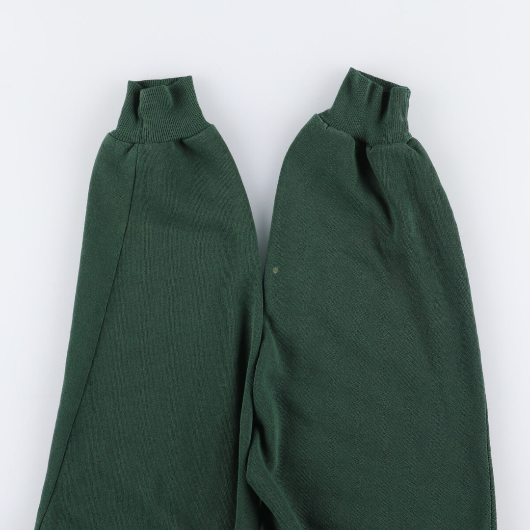 Vintage 1980'S Jerzees printed sweatshirt, made in the USA, men's size XL cotton Green type dark green Vintage Second Hand