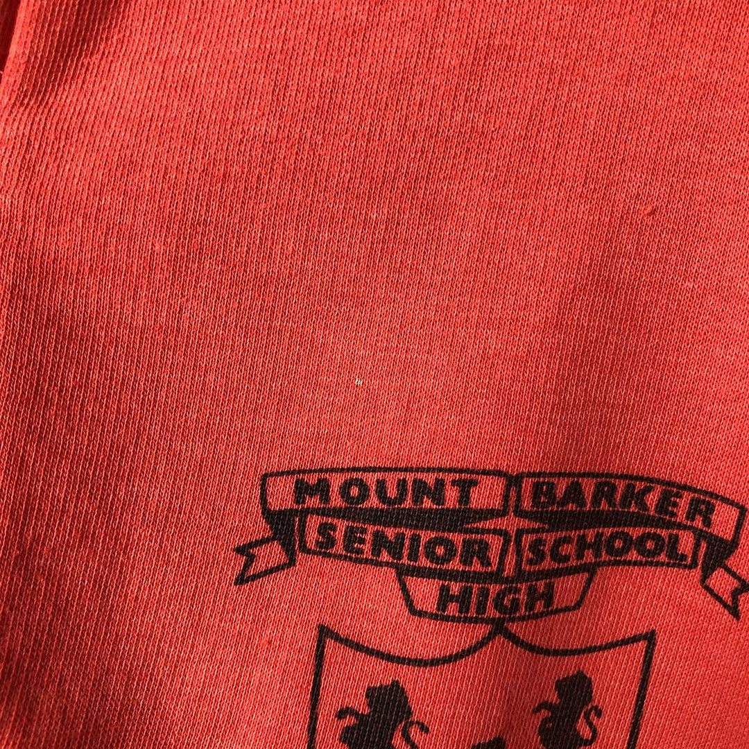 EXCEL Collared College Sweatshirt, Men's Size M polyester red type Vintage Second Hand