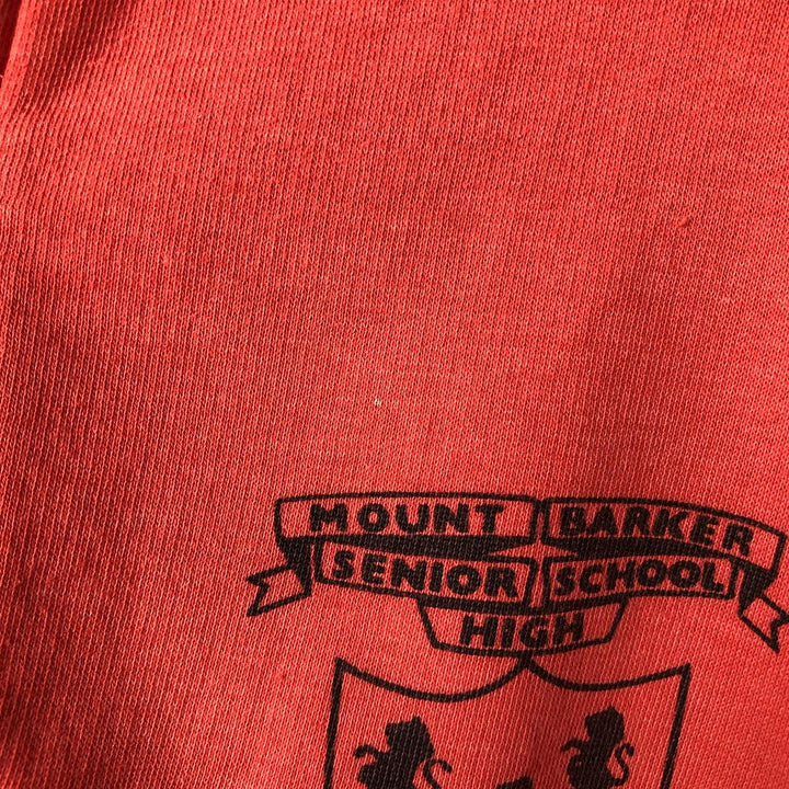 EXCEL Collared College Sweatshirt, Men's Size M polyester red type Vintage Second Hand
