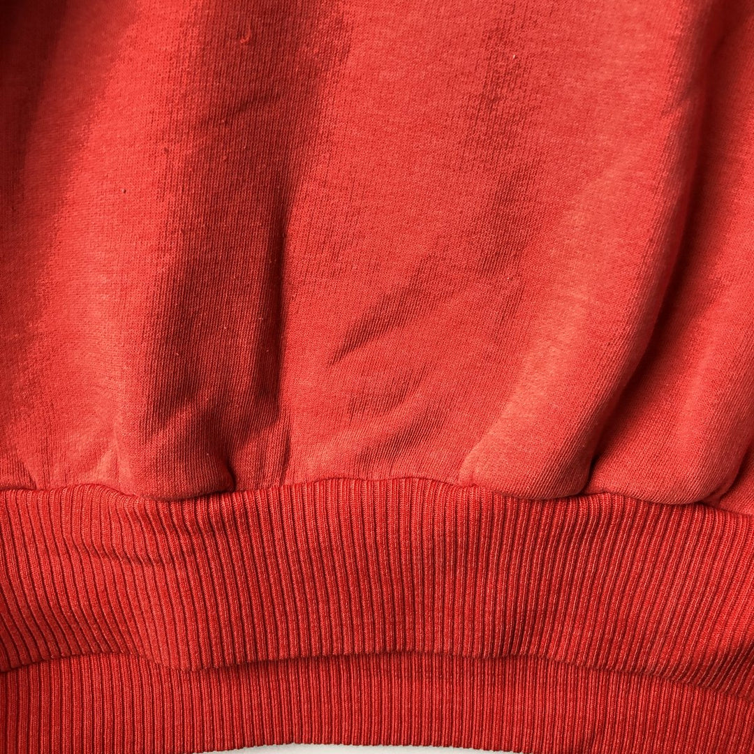 EXCEL Collared College Sweatshirt, Men's Size M polyester red type Vintage Second Hand