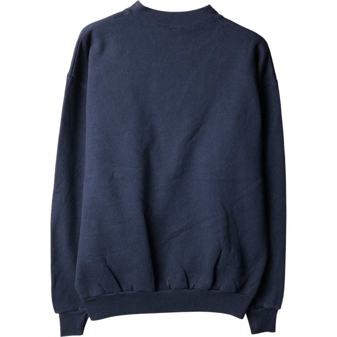 Vintage 1990'S Tultex University of Minnesota college sweatshirt, size M, men's cotton navy blue type Vintage Second Hand