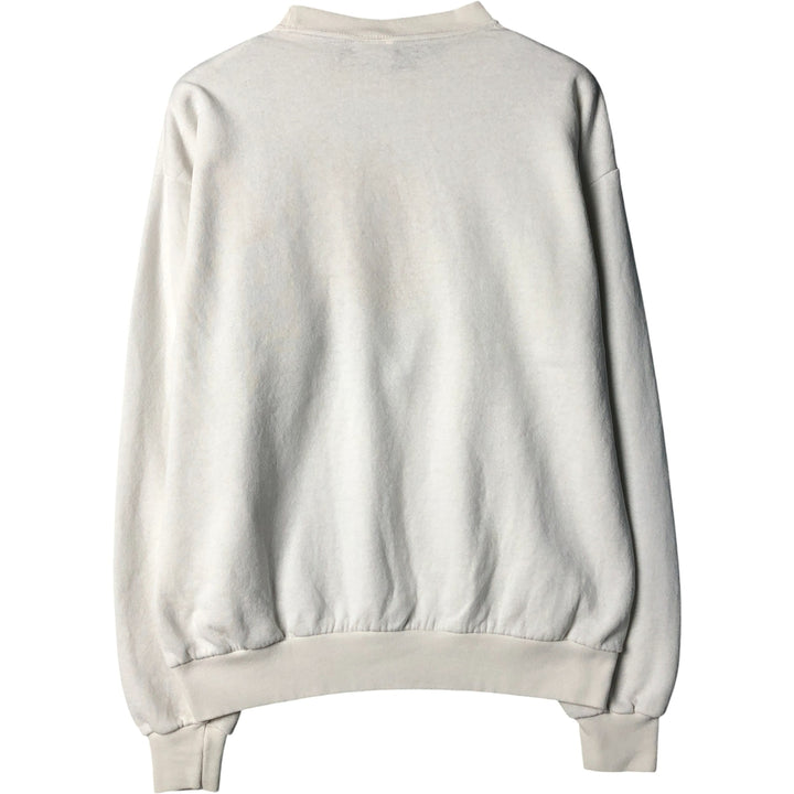 90'S Hard Rock Cafe Advertising Sweatshirt, Men's, Size L, Vintage polyester white type Vintage Second Hand