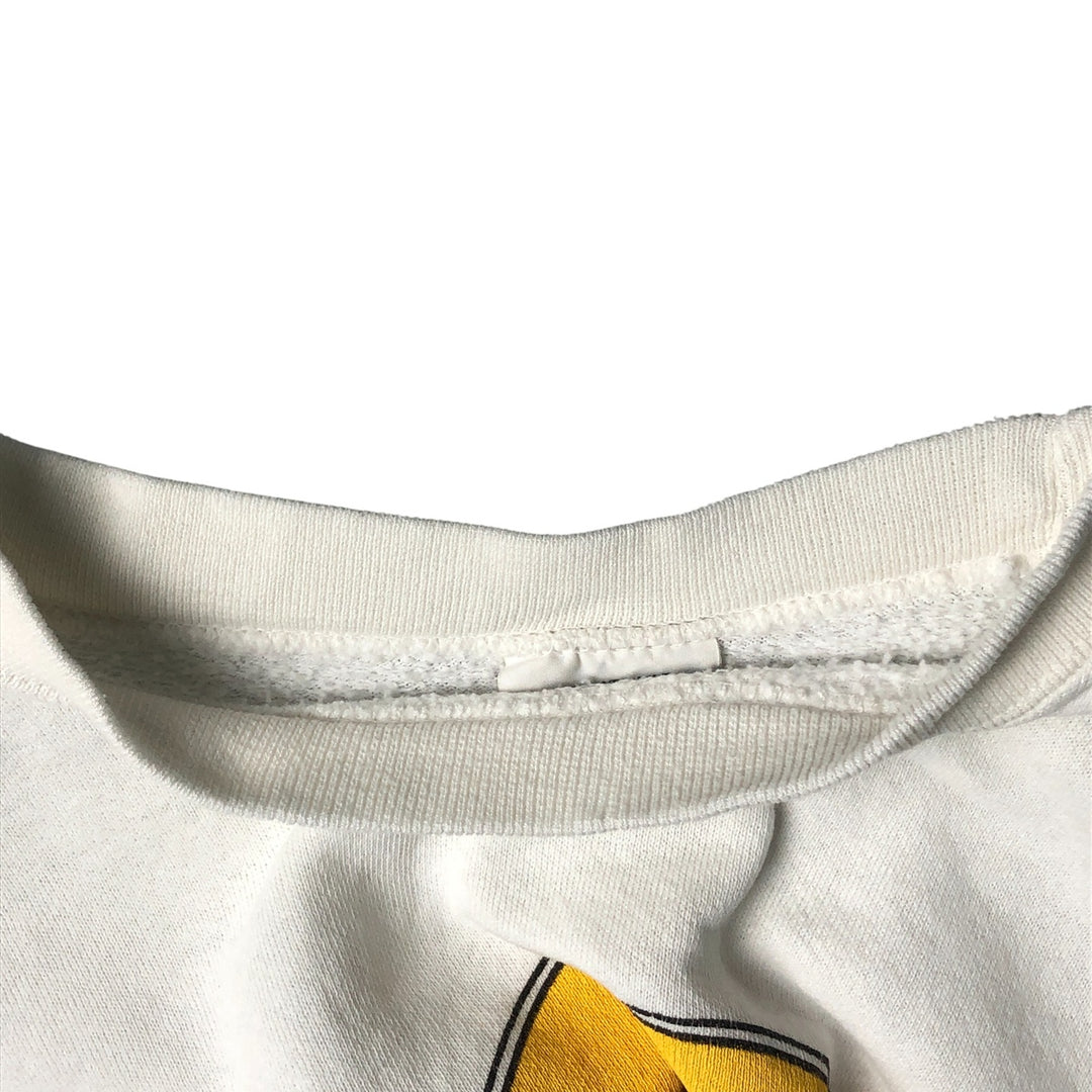 90'S Hard Rock Cafe Advertising Sweatshirt, Men's, Size L, Vintage polyester white type Vintage Second Hand