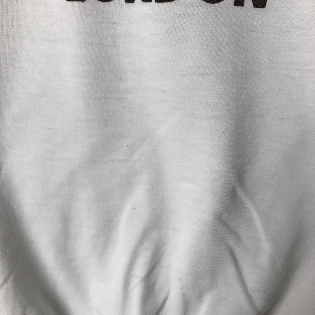 Hard Rock Cafe Advertising Sweatshirt, Men's XL polyester white type Vintage Second Hand