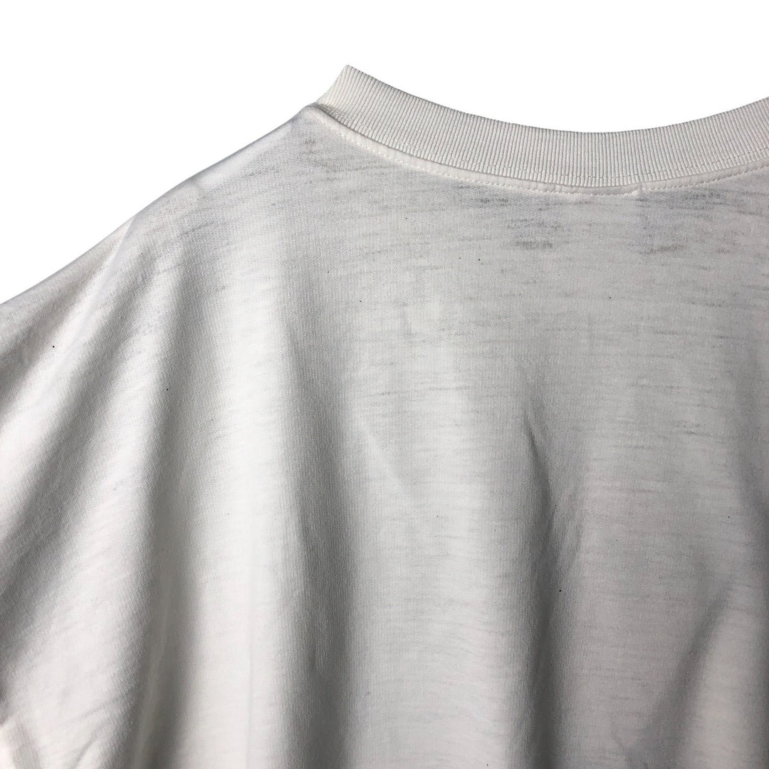 Hard Rock Cafe Advertising Sweatshirt, Men's XL polyester white type Vintage Second Hand