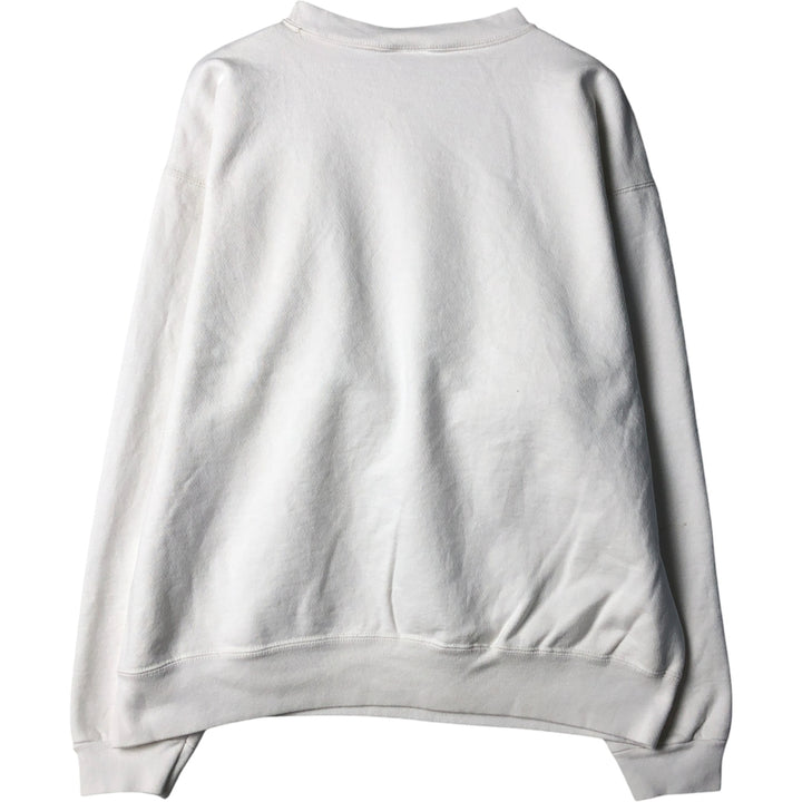 Vintage 90'S BASICSS Hard Rock Cafe Advertising Sweatshirt, Made in USA, Men's Size XL cotton white type Vintage Second Hand