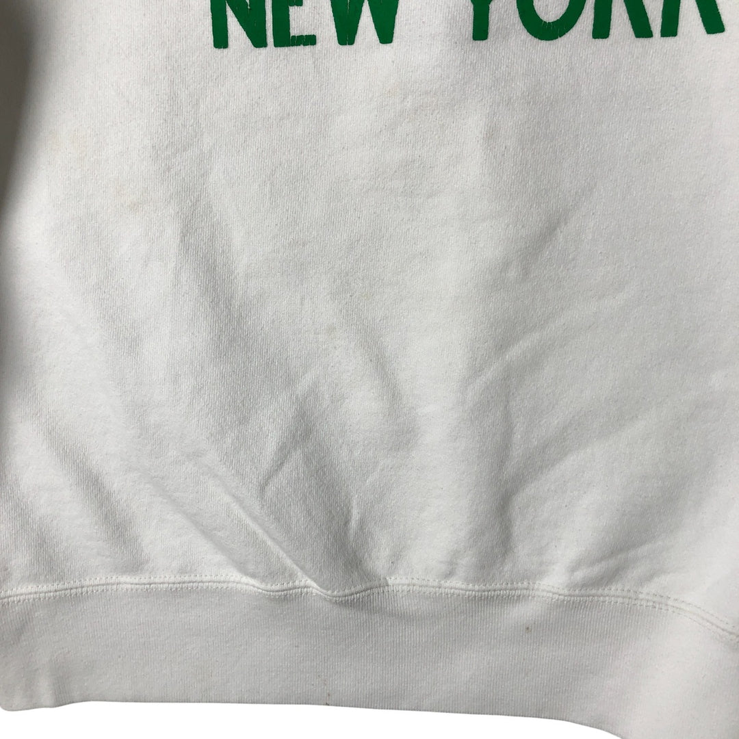 Vintage 90'S BASICSS Hard Rock Cafe Advertising Sweatshirt, Made in USA, Men's Size XL cotton white type Vintage Second Hand