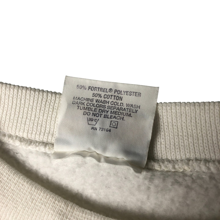 Hard Rock Cafe Advertising Sweatshirt, Men's Size L polyester white type Vintage Second Hand