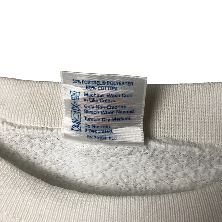 90'S Hard Rock Cafe Advertising Sweatshirt, Made in USA, Men's Size Small, Vintage polyester white type Vintage Second Hand