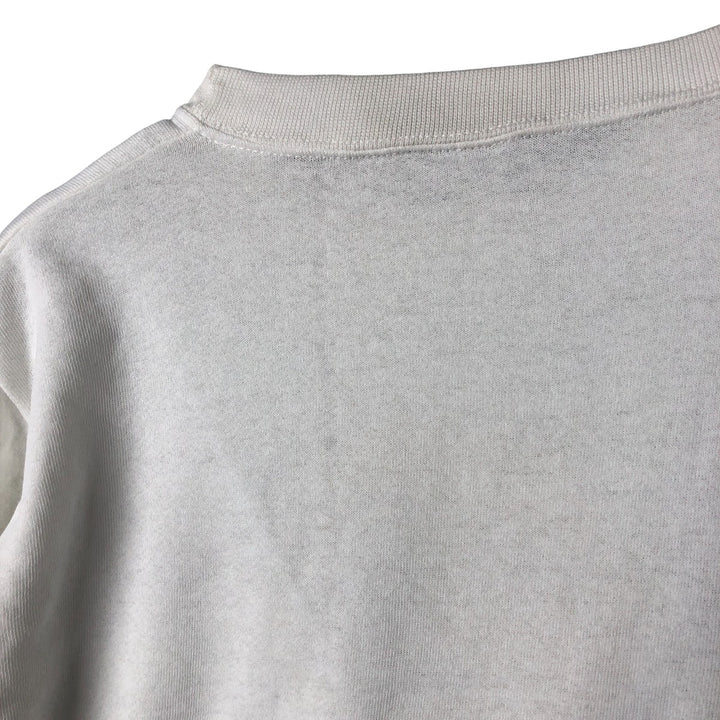 90'S Hard Rock Cafe Advertising Sweatshirt, Made in USA, Men's Size Small, Vintage polyester white type Vintage Second Hand