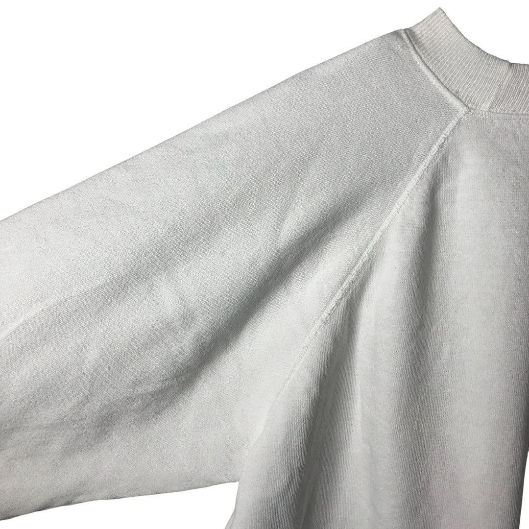 Vintage 90'S Hanes Hard Rock Cafe Advertising Sweatshirt, Made in USA, Men's XL cotton white type Vintage Second Hand