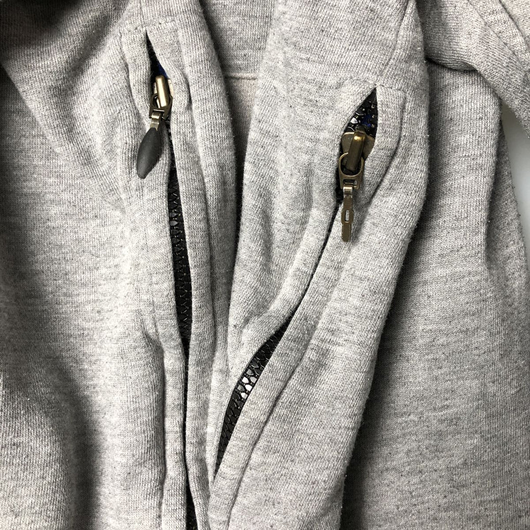 90s-00'S Adidas sweatshirt pullover hoodie, men's size XL cotton gray type Vintage Second Hand