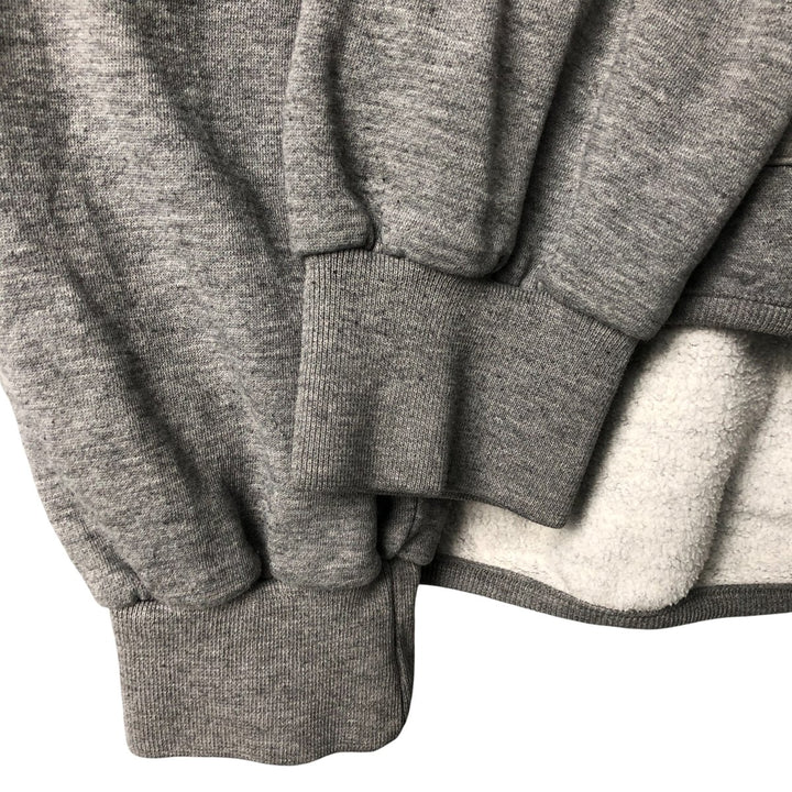 90s-00'S Adidas sweatshirt pullover hoodie, men's size XL cotton gray type Vintage Second Hand