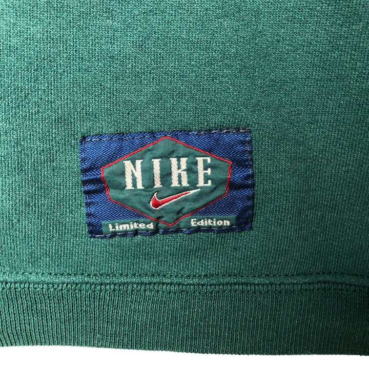 Nike Limited Edition Pullover Hoodie, Men's Size L unclear Green type dark green Vintage Second Hand