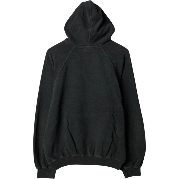 2000'S PUMA Sweatshirt Pullover Hoodie, Made in the UK, Men's Size Small cotton black type Vintage Second Hand