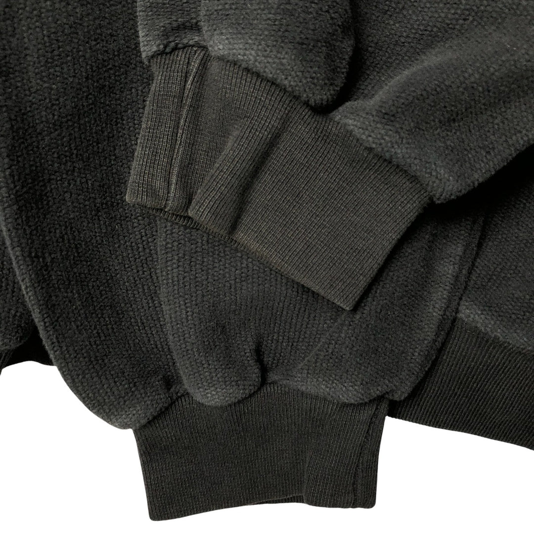 2000'S PUMA Sweatshirt Pullover Hoodie, Made in the UK, Men's Size Small cotton black type Vintage Second Hand