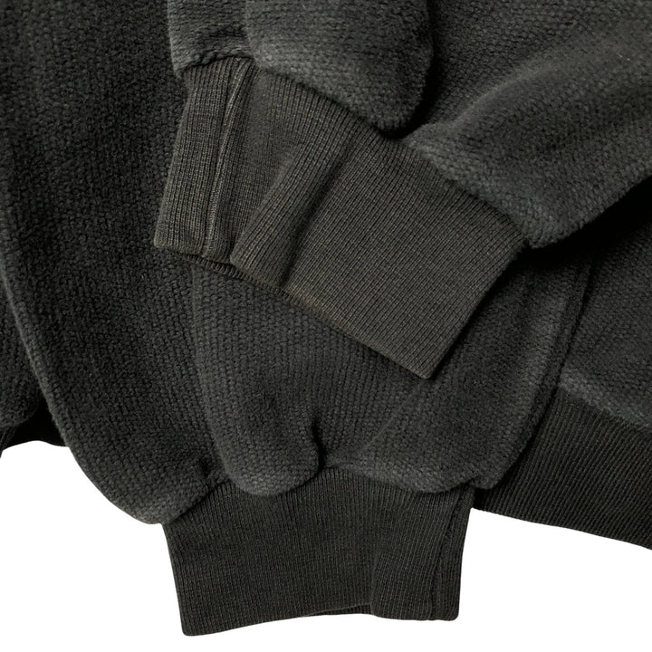 2000'S PUMA Sweatshirt Pullover Hoodie, Made in the UK, Men's Size Small cotton black type Vintage Second Hand