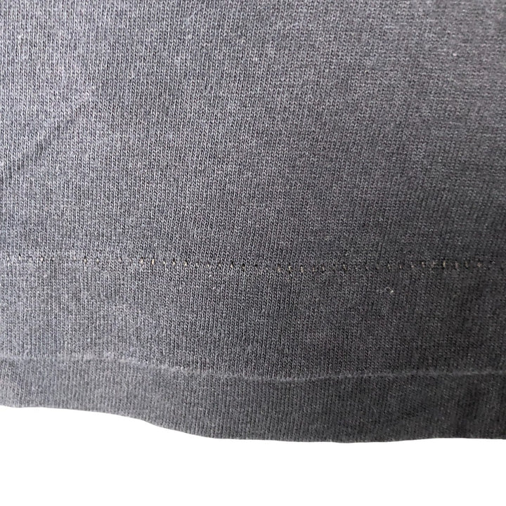 80'S Reebok Printed T-Shirt, Made in USA, Men's Size Medium cotton black type Vintage Second Hand