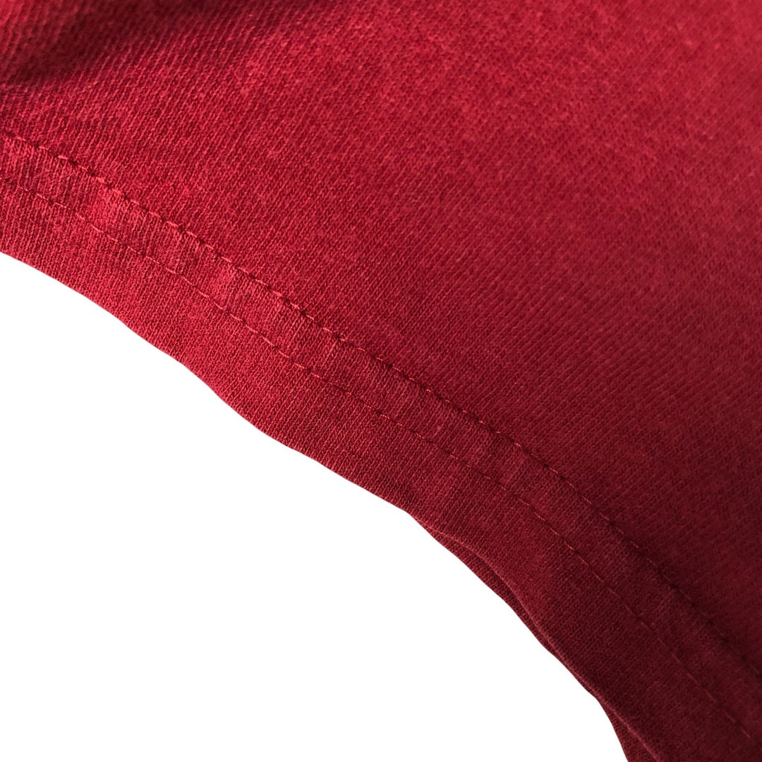 00'S Nike One Point Logo T-shirt Men's XL cotton red type reddish brown Vintage Second Hand