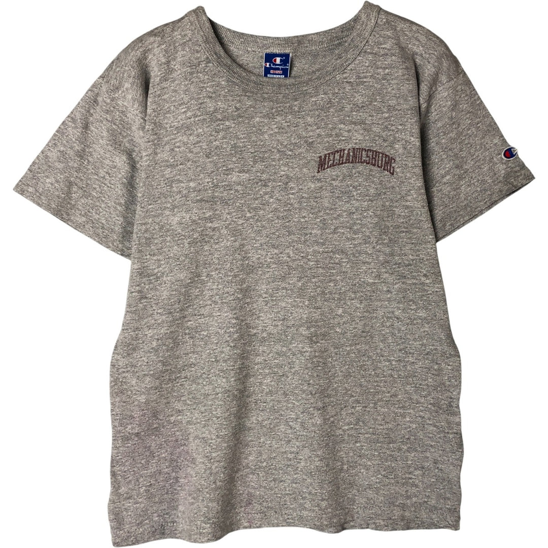 Vintage 90'S Champion printed T-shirt, Made in USA, Men's Medium cotton gray type Vintage Second Hand