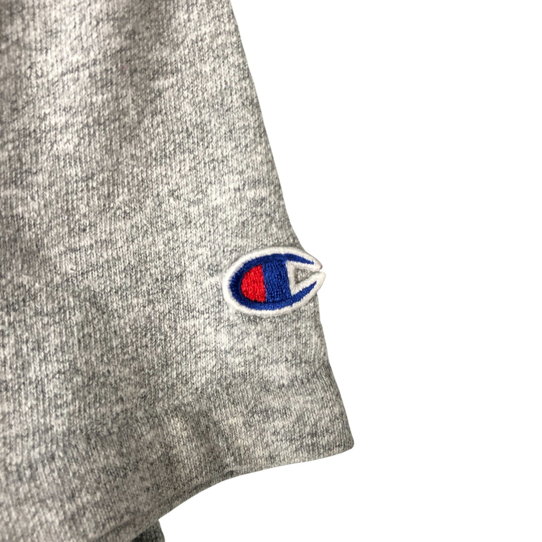 Vintage 90'S Champion printed T-shirt, Made in USA, Men's Medium cotton gray type Vintage Second Hand