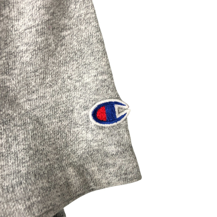 Vintage 90'S Champion printed T-shirt, Made in USA, Men's Medium cotton gray type Vintage Second Hand