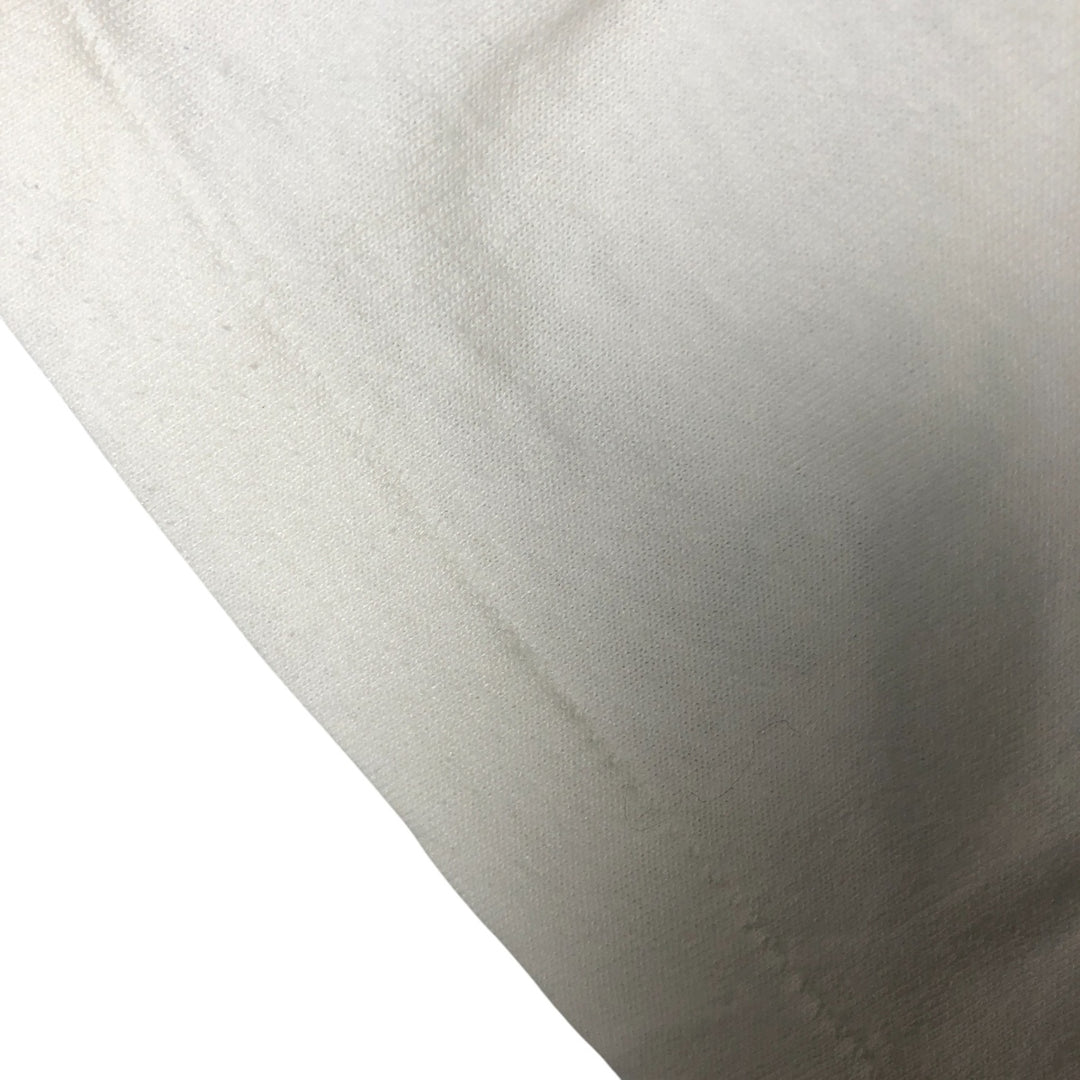 90'S Hanes HEAVYWEIGHT 50 cotton white type Vintage Second Hand