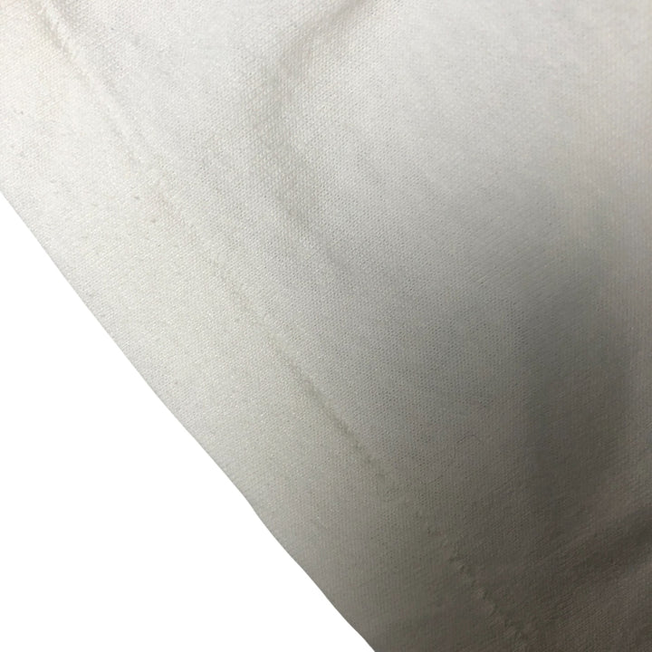 90'S Hanes HEAVYWEIGHT 50 cotton white type Vintage Second Hand