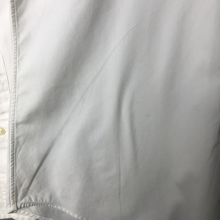 Ralph Lauren CUSTOM FIT long sleeve button down shirt, men's size M cotton white type Vintage Second Hand
