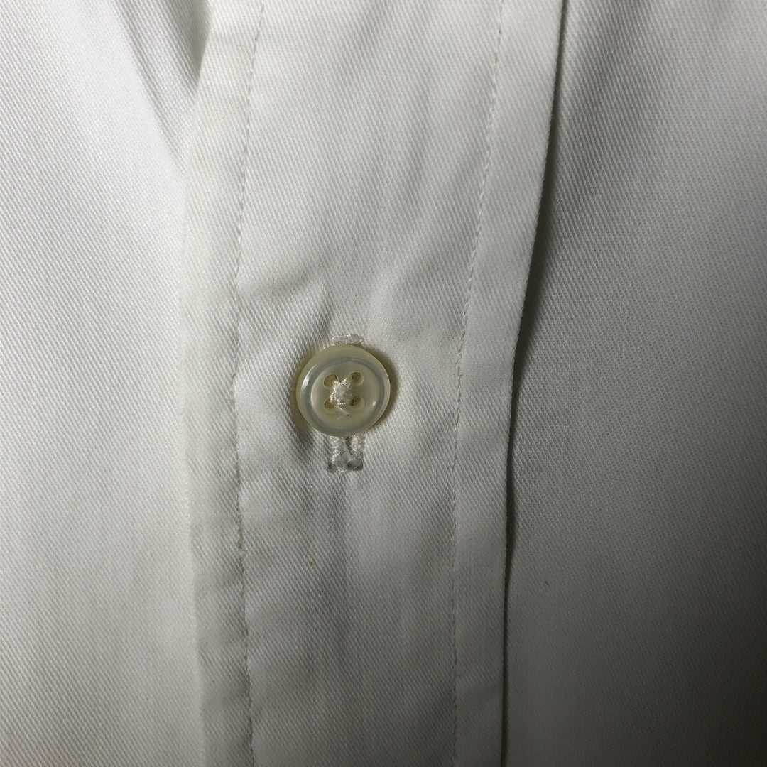 Ralph Lauren BLAKE long sleeve button down shirt, men's XL size cotton white type Vintage Second Hand