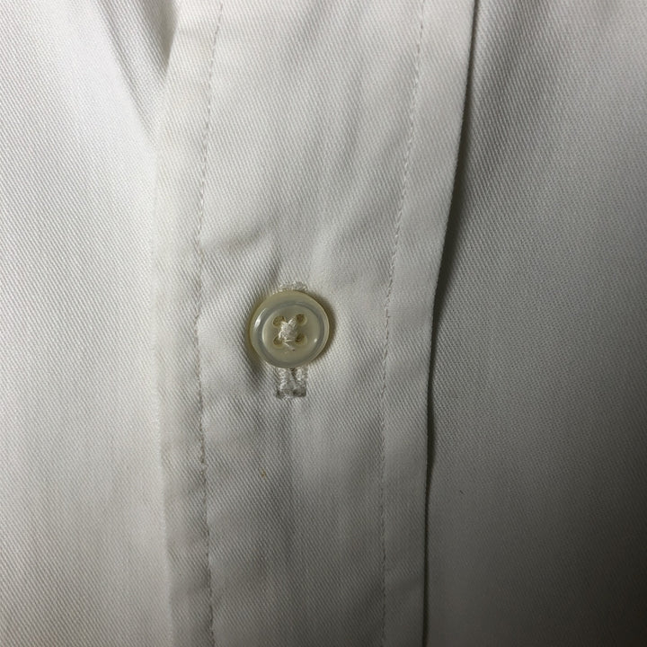 Ralph Lauren BLAKE long sleeve button down shirt, men's XL size cotton white type Vintage Second Hand