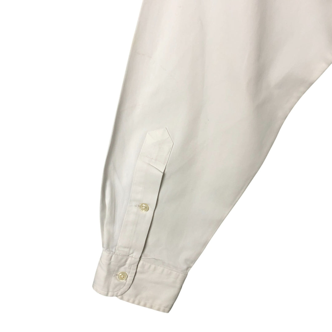 Ralph Lauren BLAKE long sleeve button down shirt, men's XL size cotton white type Vintage Second Hand