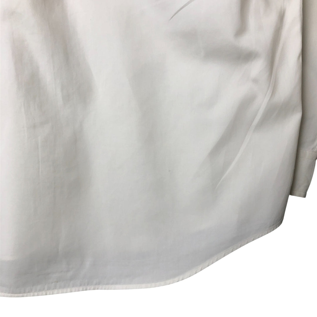Ralph Lauren BLAKE long sleeve button down shirt, men's XL size cotton white type Vintage Second Hand