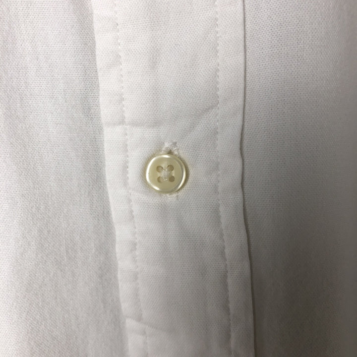 Ralph Lauren CUSTOM FIT long sleeve button down shirt, men's XL size cotton white type Vintage Second Hand