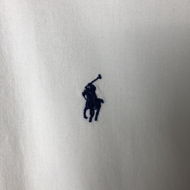 Ralph Lauren CUSTOM FIT long sleeve button down shirt, men's XL size cotton white type Vintage Second Hand
