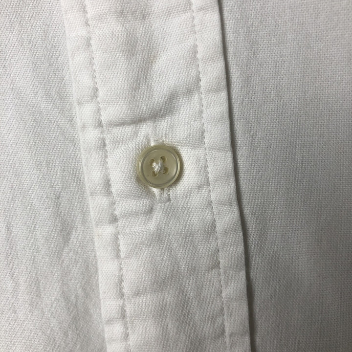 Ralph Lauren CUSTOM FIT long sleeve button down shirt, men's XL size cotton white type Vintage Second Hand
