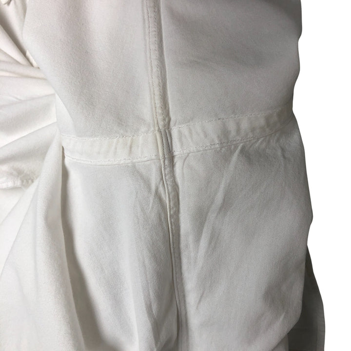 Ralph Lauren CUSTOM FIT long sleeve button down shirt, men's XL size cotton white type Vintage Second Hand